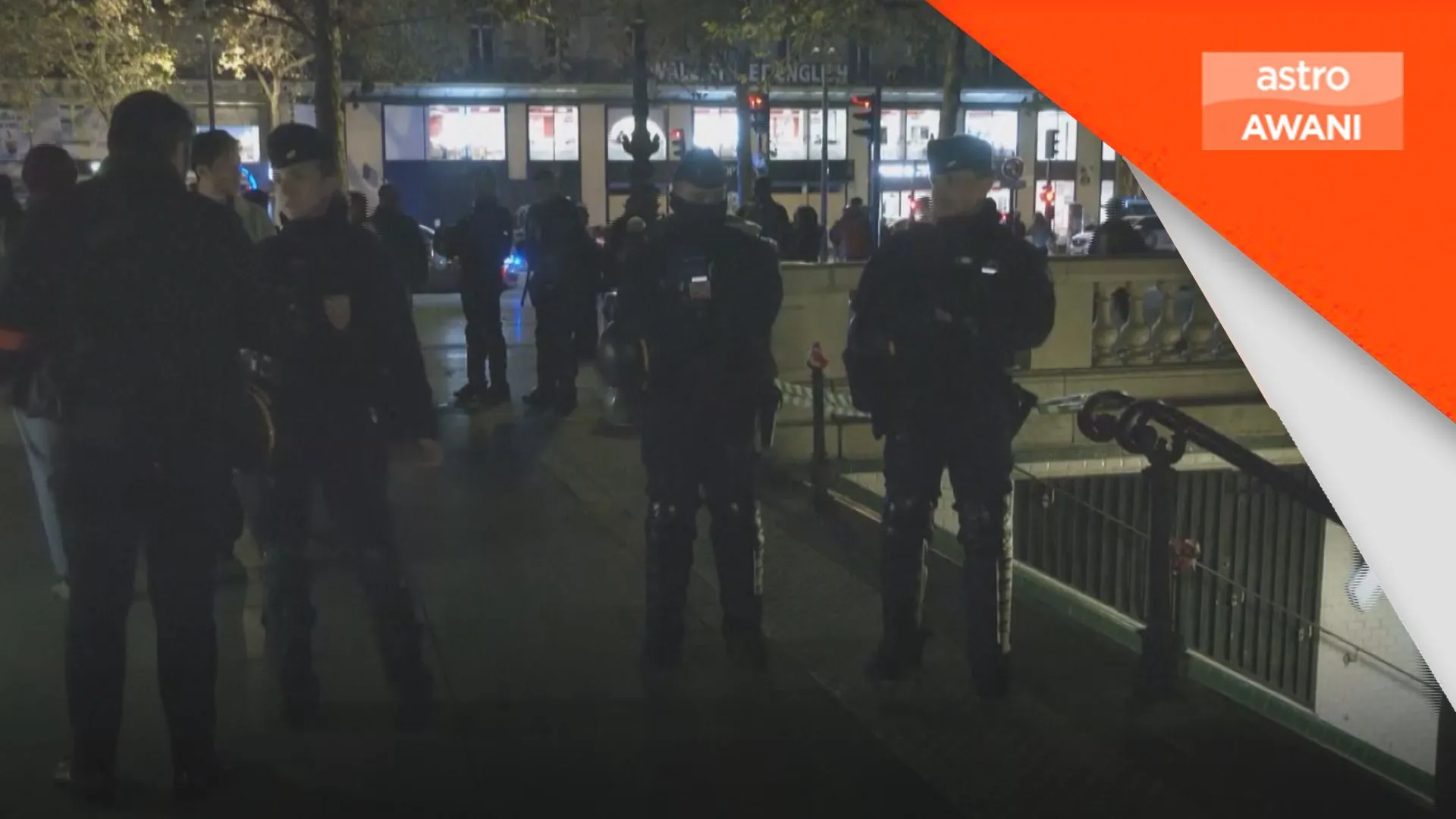 Paris teruskan perintah berkurung malam ketiga