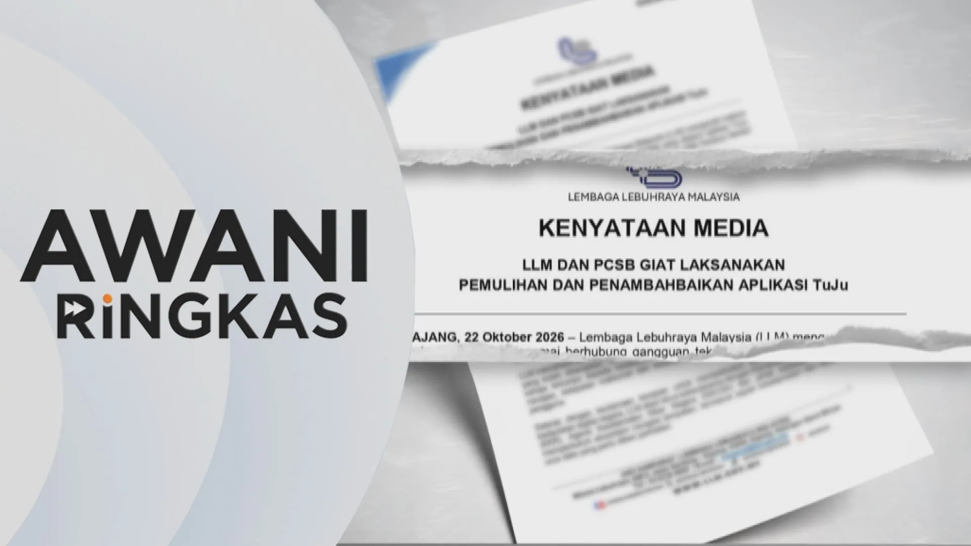 AWANI Ringkas: Gangguan aplikasi TuJu