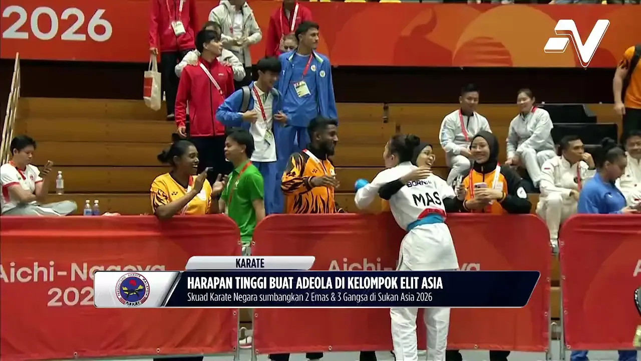 Sharmendran letak harapan Adeola untuk kekal di kelompok elit Asia mahupun dunia susulan kejayaan di Sukan Asia 2026