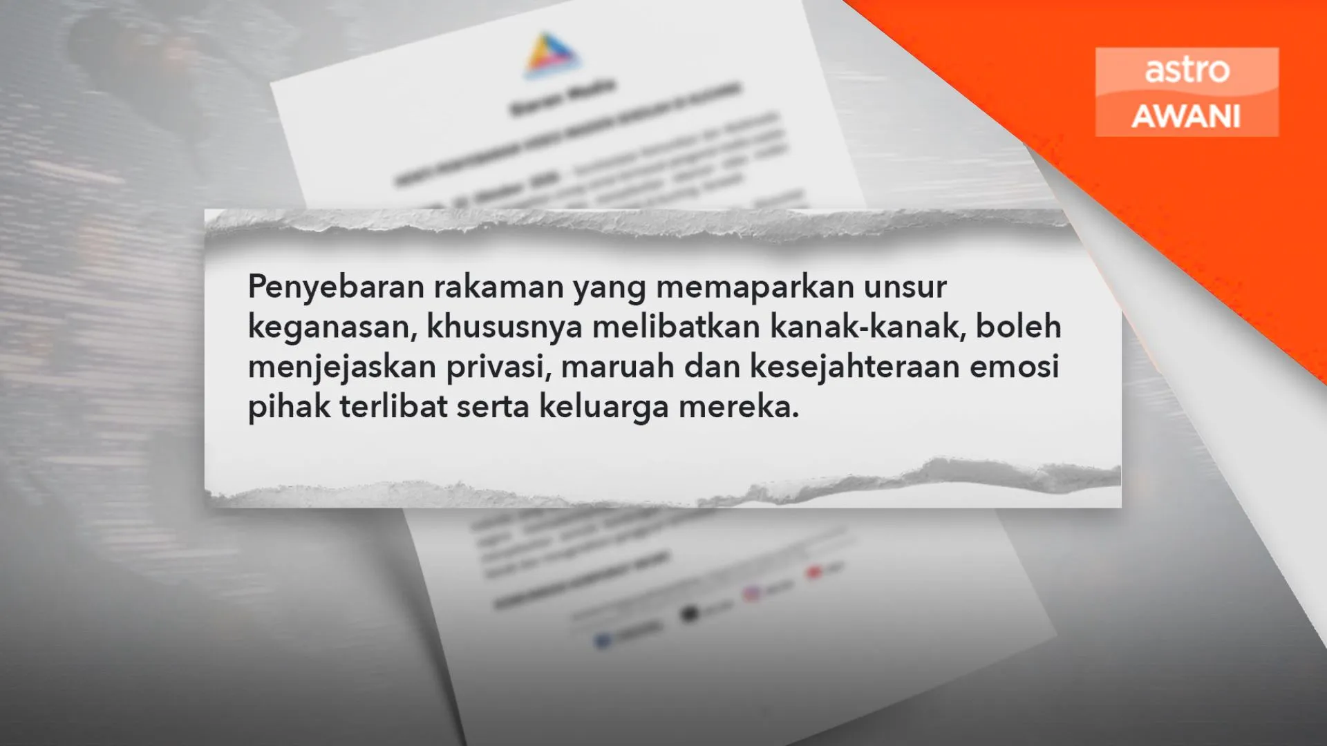 MCMC gesa padam video insiden senjata di sekolah Kuching