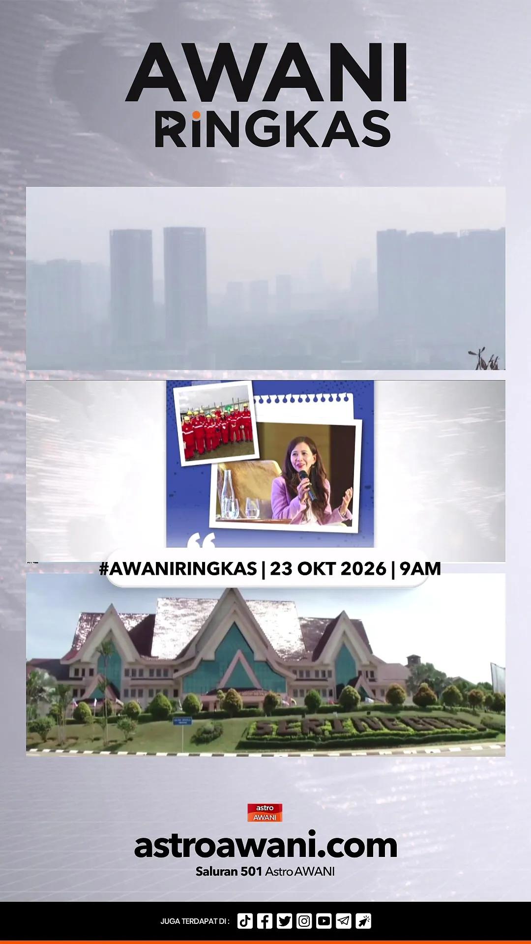 #AWANIRingkas 23 Oktober 2026 | 9AM