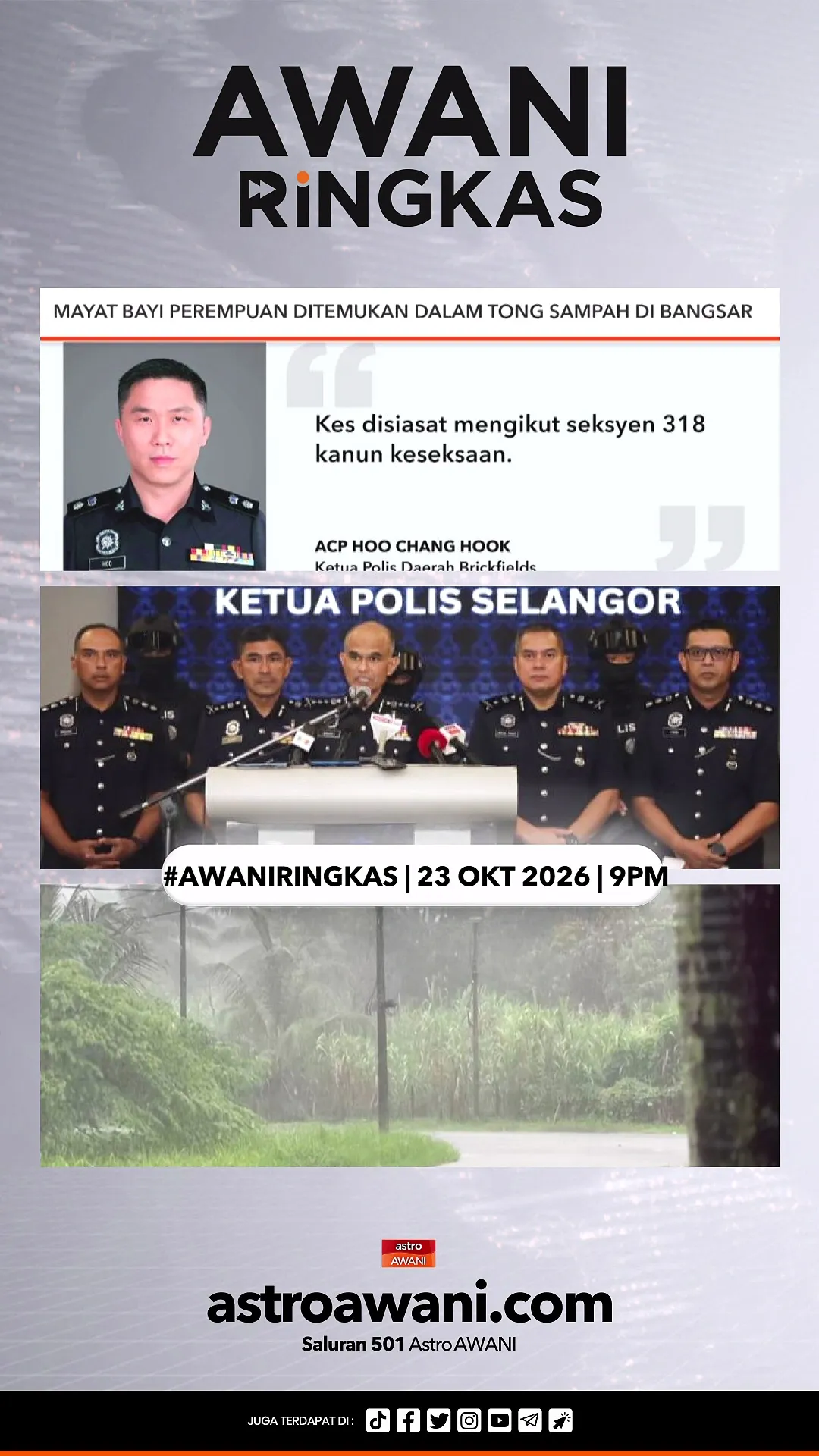 #AWANIRingkas 23 Oktober 2026 | 9PM