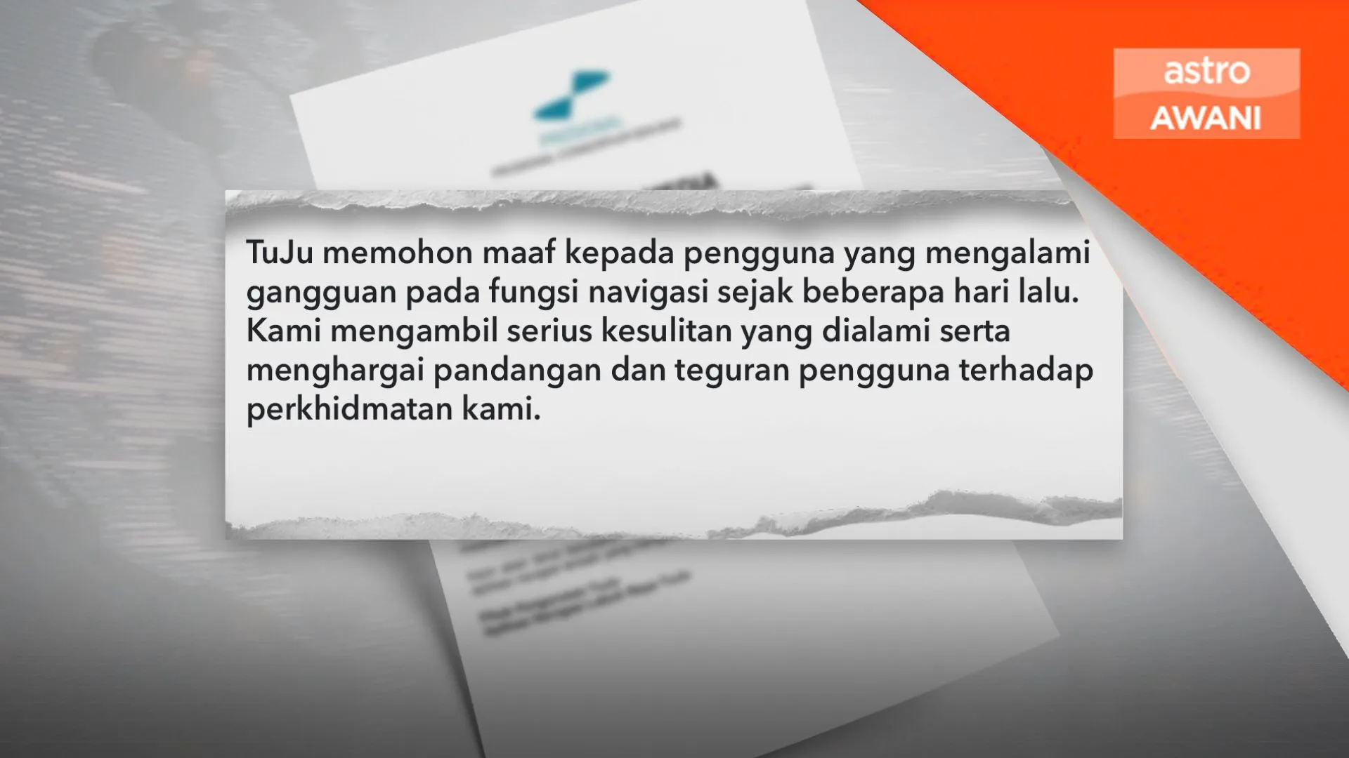 TuJu sasar pemulihan fungsi navigasi selewatnya 6 November