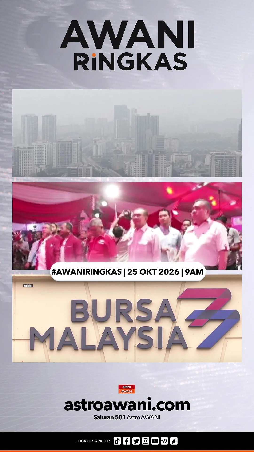 #AWANIRingkas 25 Oktober 2026 | 9AM
