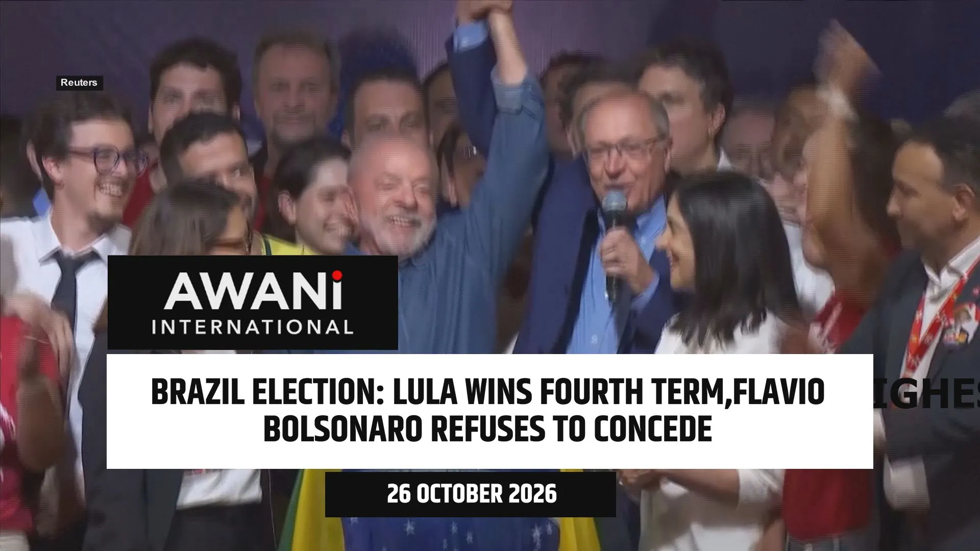 Brazil’s Lula wins historic fourth term, Flavio Bolsonaro refuses to concede