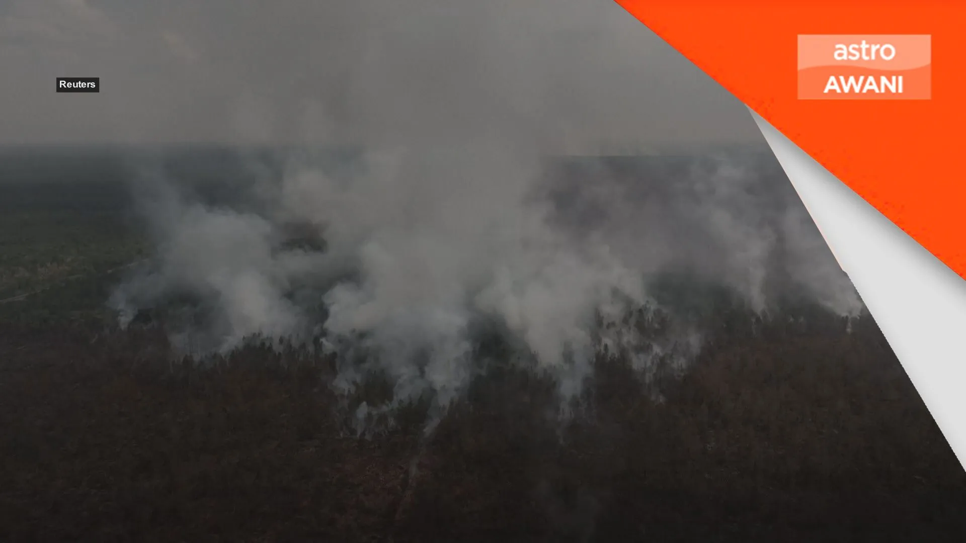 Lebih 4,300 hektar hutan, tanah terbakar di 6 wilayah Indonesia