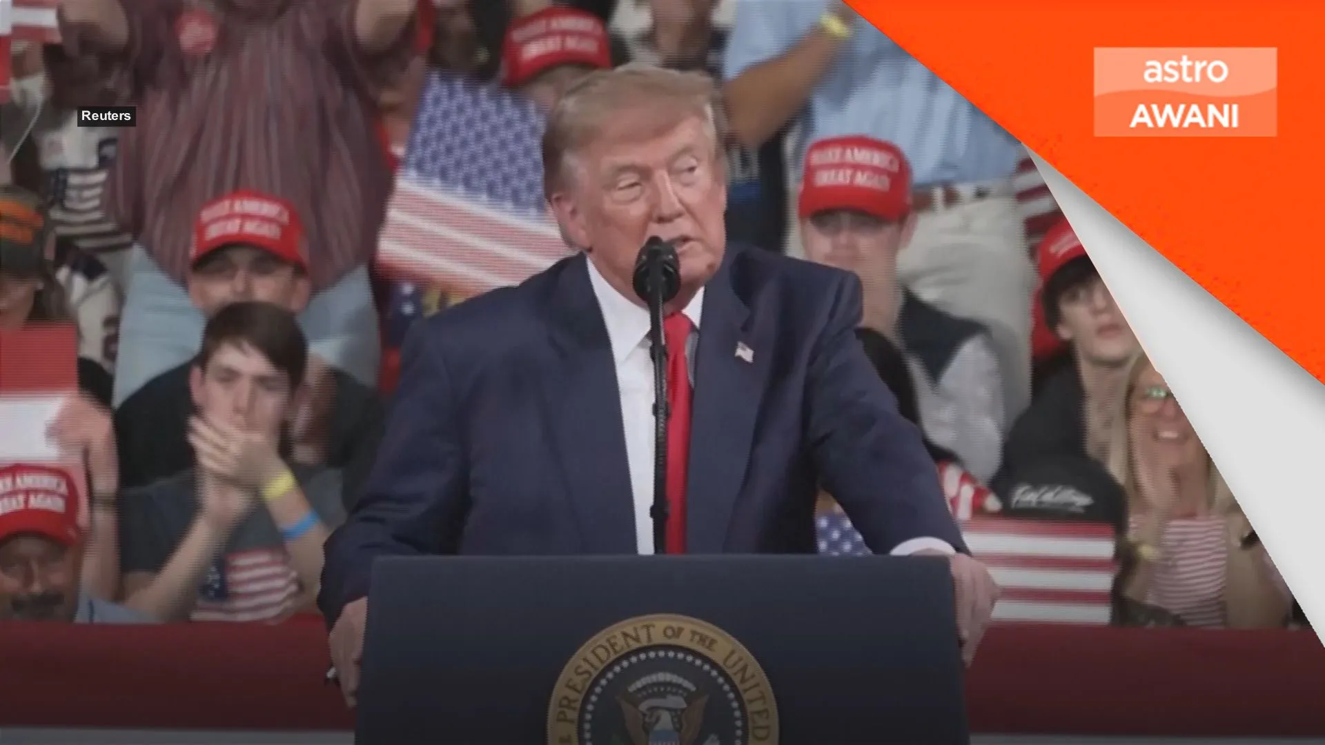 Trump tawar ganjaran AS$1 juta lapor penipuan pilihan raya