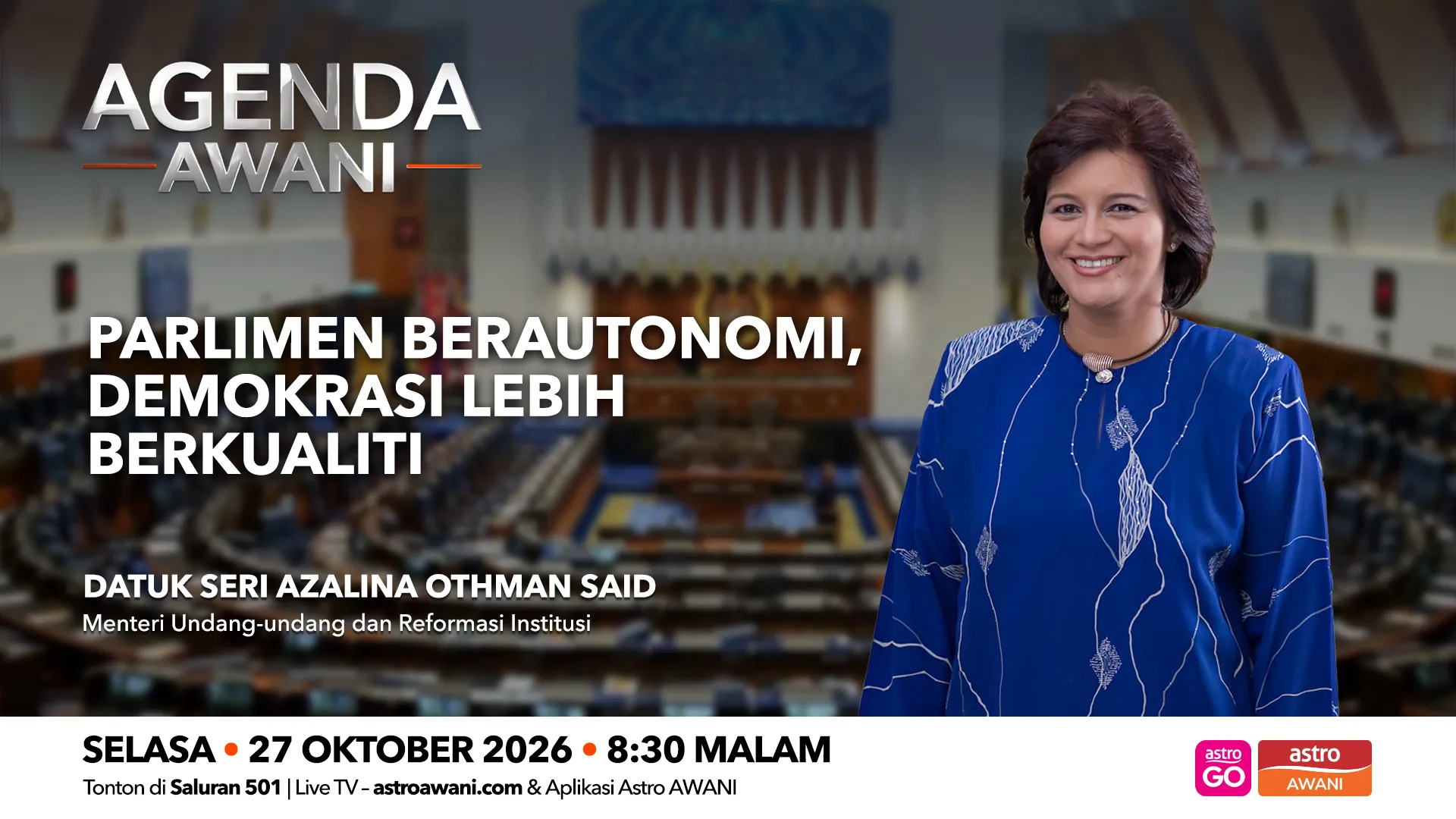 Agenda AWANI: Parlimen berautonomi, demokrasi lebih berkualiti