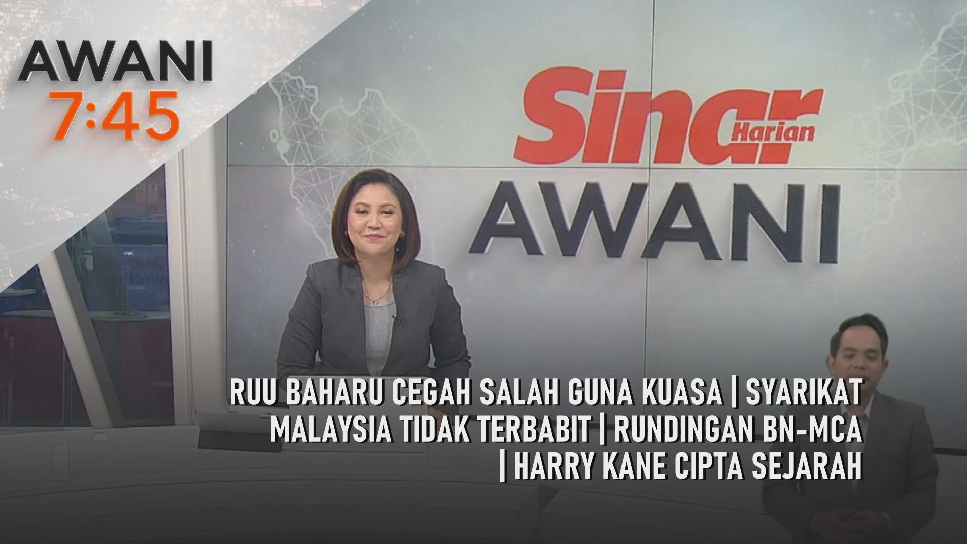 AWANI 7:45 [27/10/2026] – RUU Baharu Cegah Salah Guna Kuasa | Syarikat Malaysia Tidak Terbabit | Rundingan BN-MCA