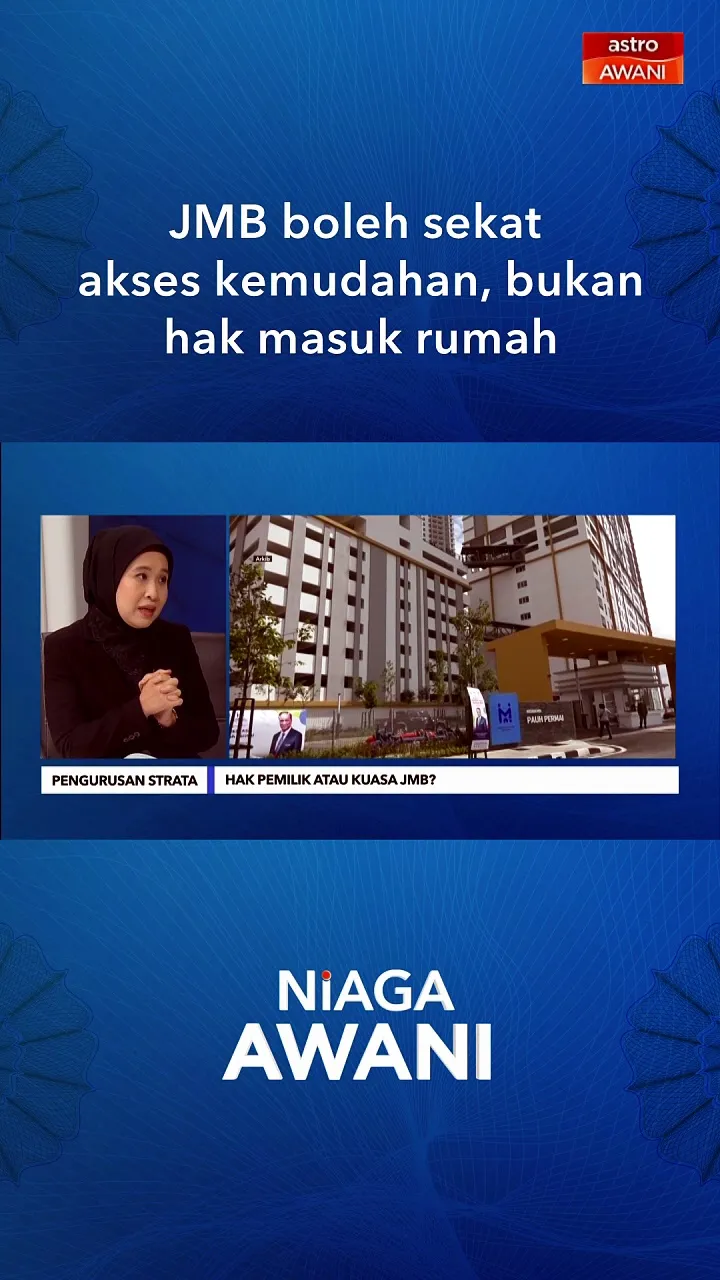 JMB boleh sekat akses kemudahan, bukan hak masuk rumah
