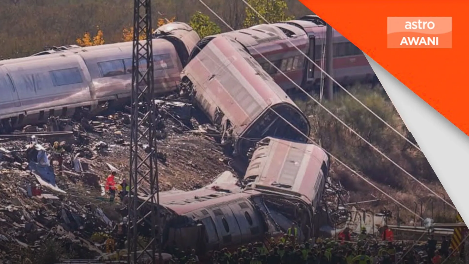 Anwar zahir takziah kepada mangsa tragedi tren Sepanyol