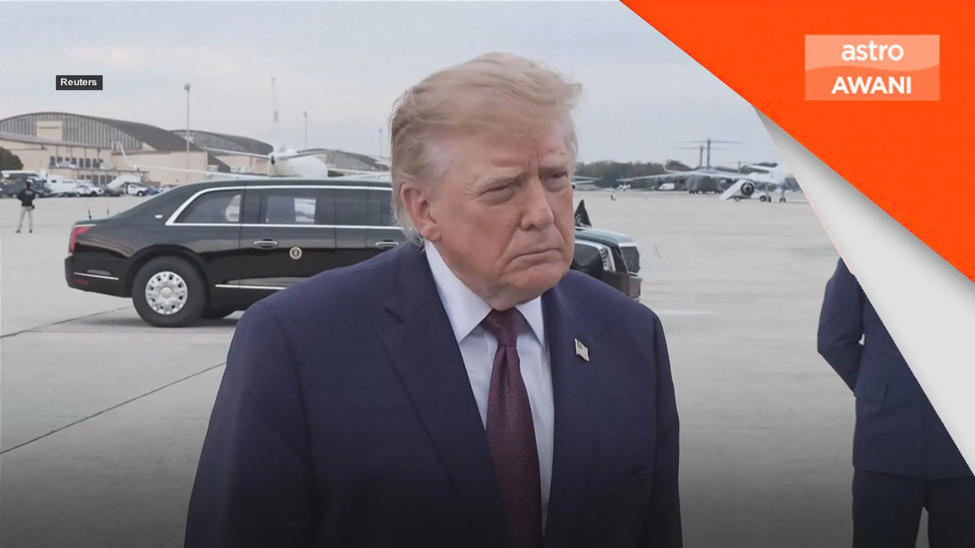Trump dakwa Flavio Bolsonaro dilayan secara tidak adil