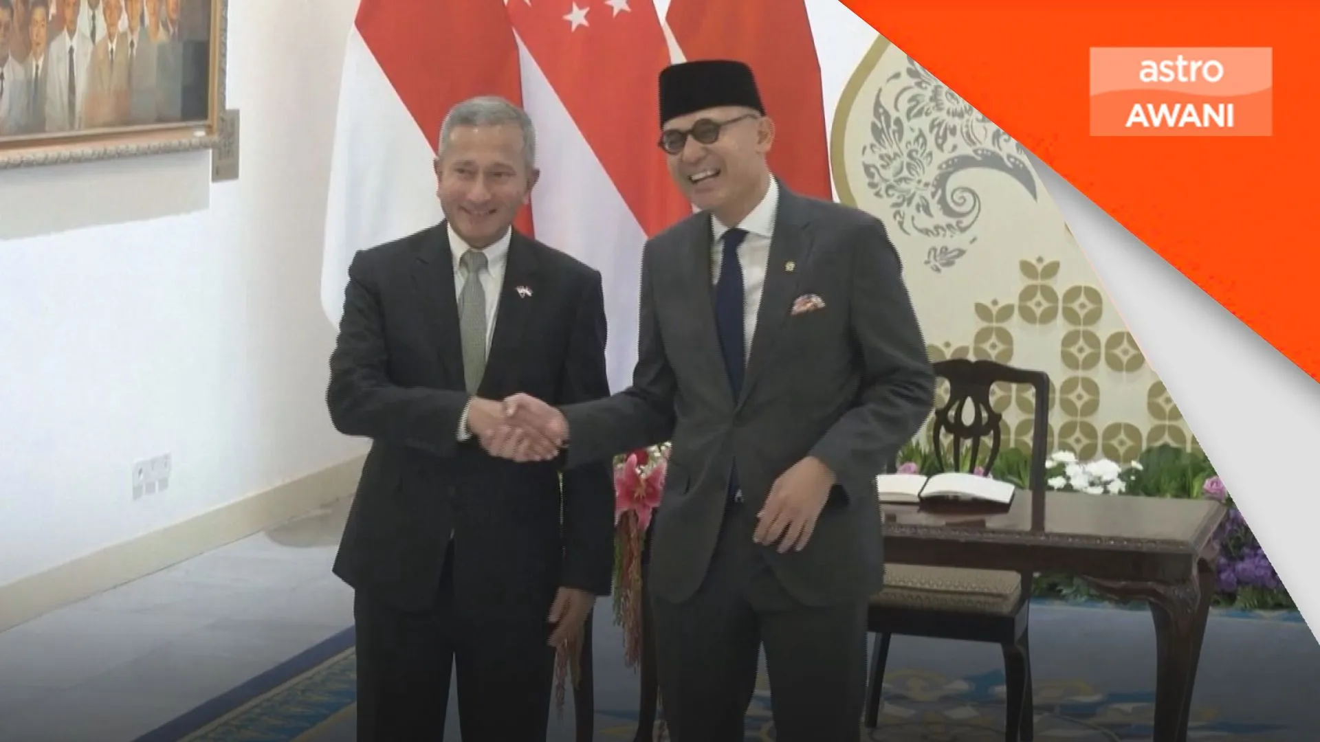 Pemimpin Singapura, Indonesia adakan perbincangan peringkat tinggi