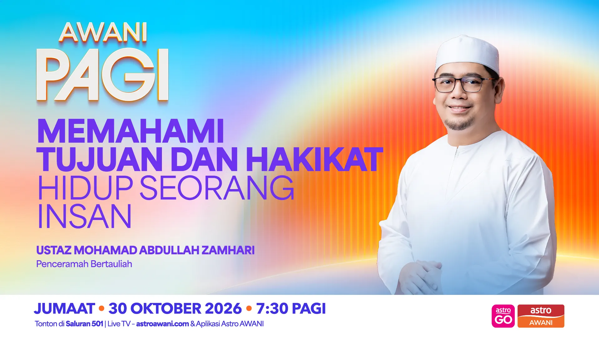 AWANI Pagi: Memahami tujuan dan hakikat hidup seorang insan