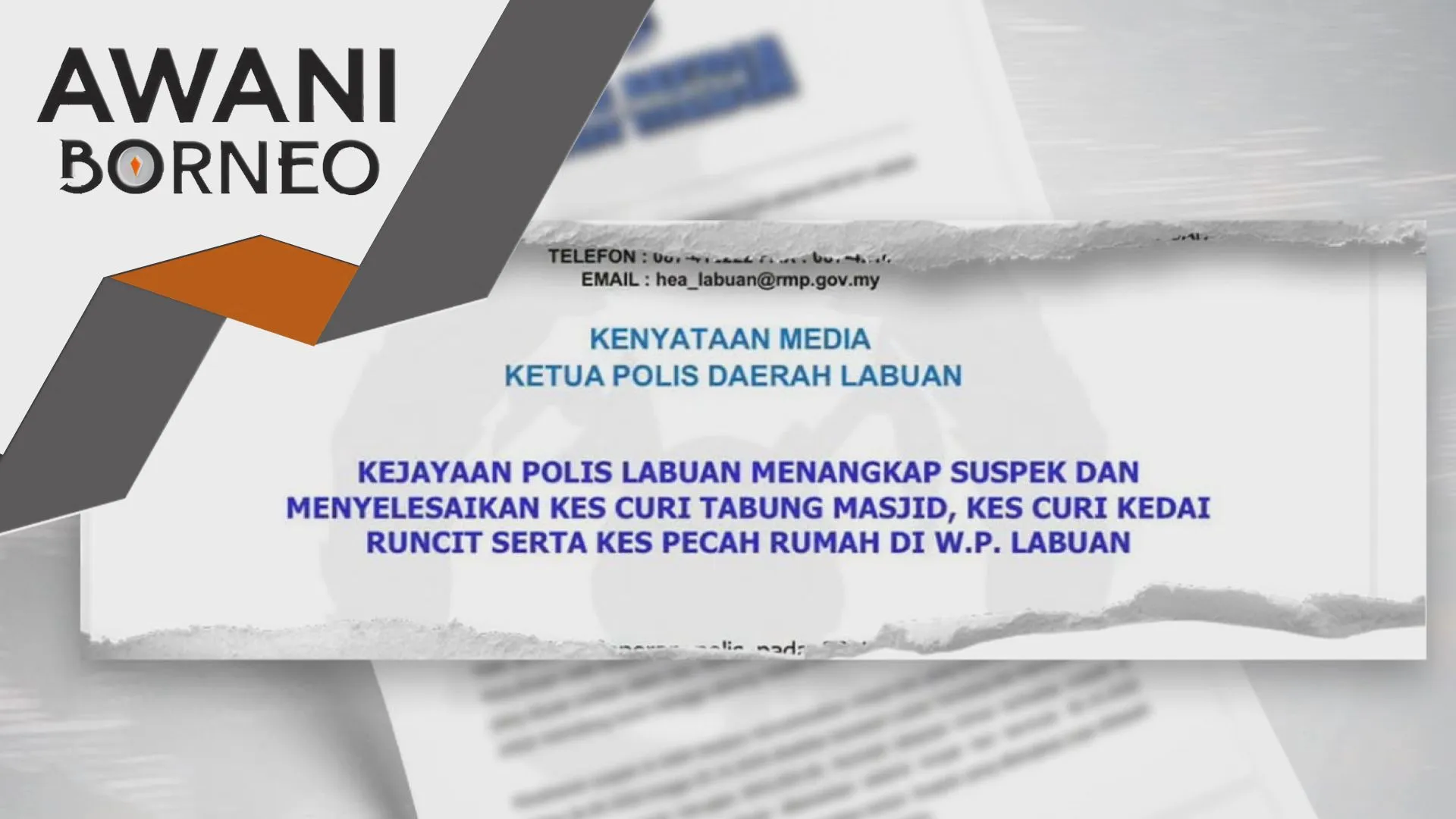 Remaja ditahan bantu polis selesaikan empat kes jenayah