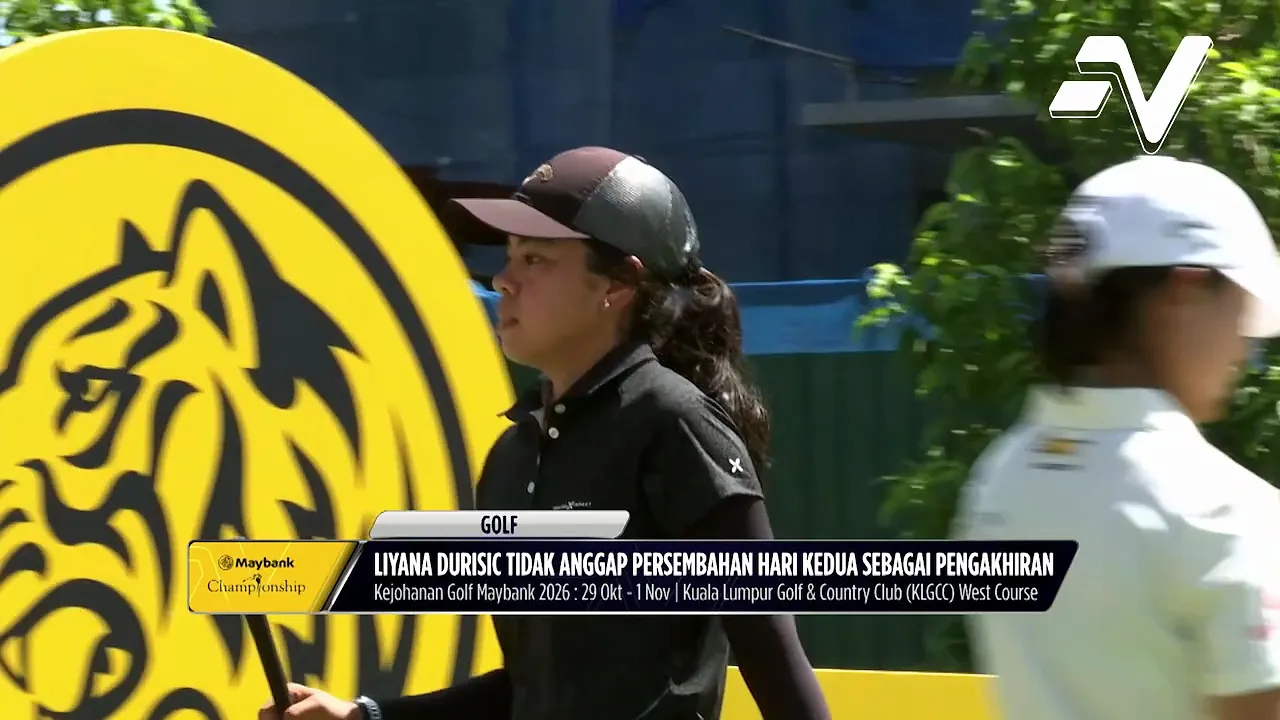 Cemerlang hari pertama, prestasi Liyana Durisic di hari ke-2 merudum di Kejohanan Golf Maybank