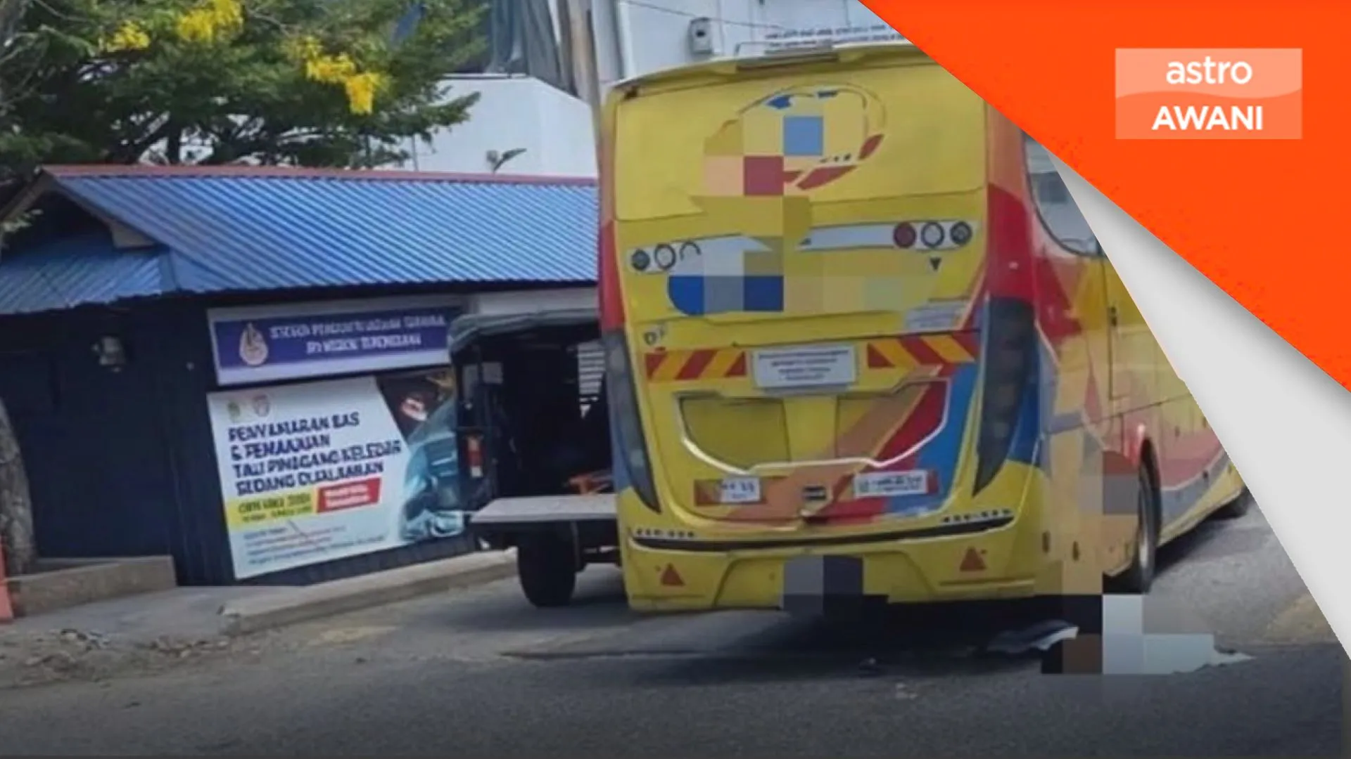 Warga emas maut digilis bas di Terminal Bas MBKT Kuala Terengganu