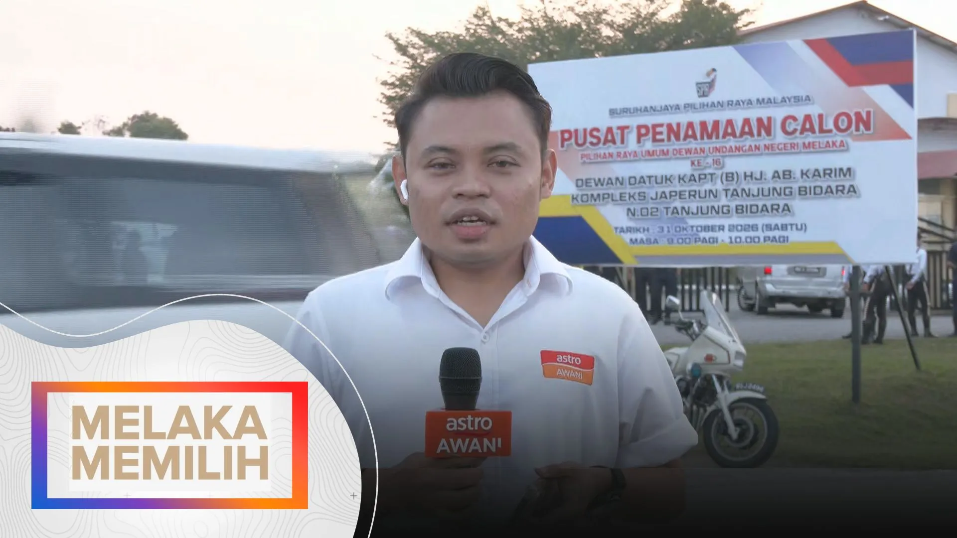 Pesta demokrasi bermula dengan penamaan calon