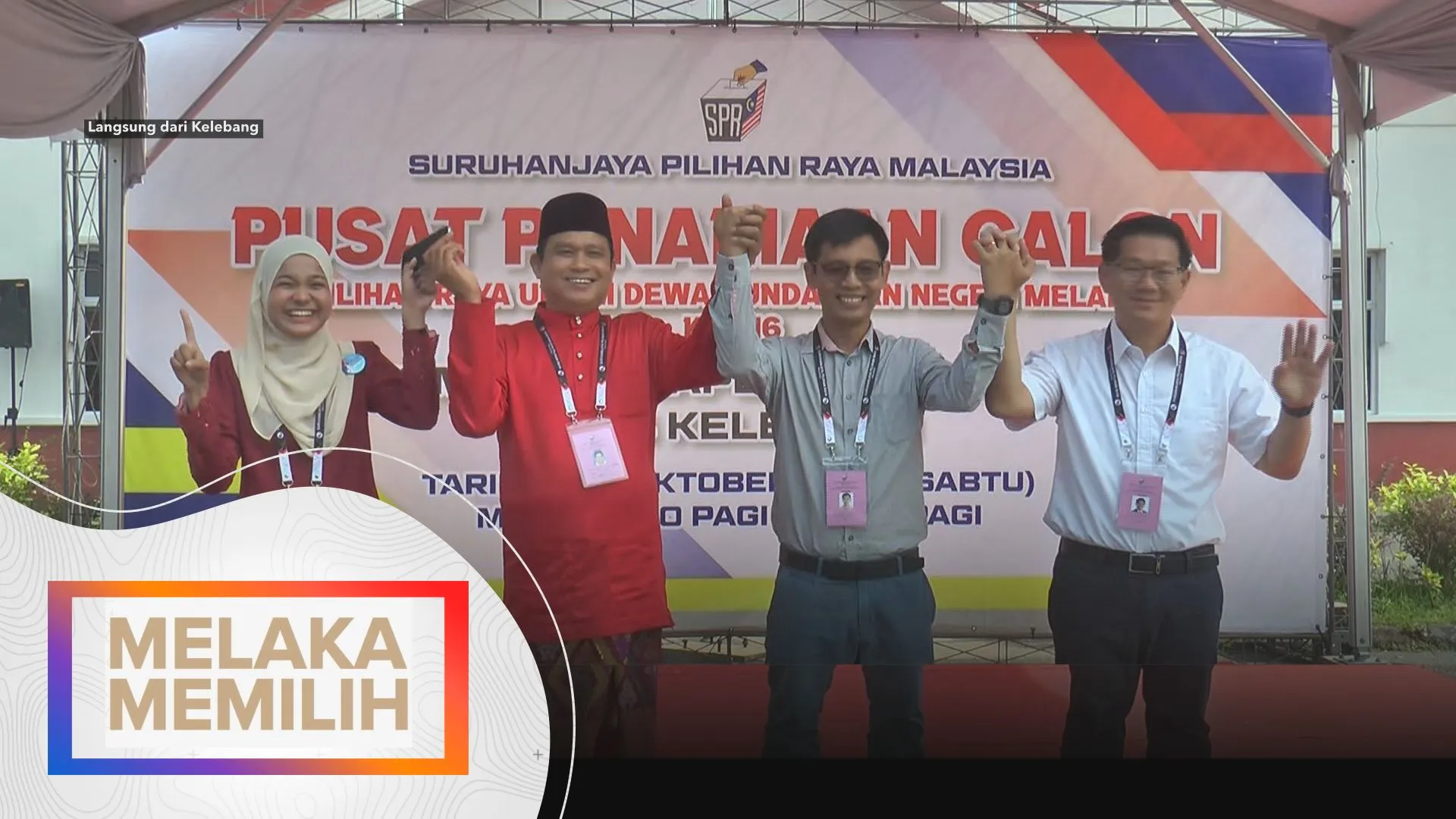Pengumuman calon DUN N.14 Kelebang