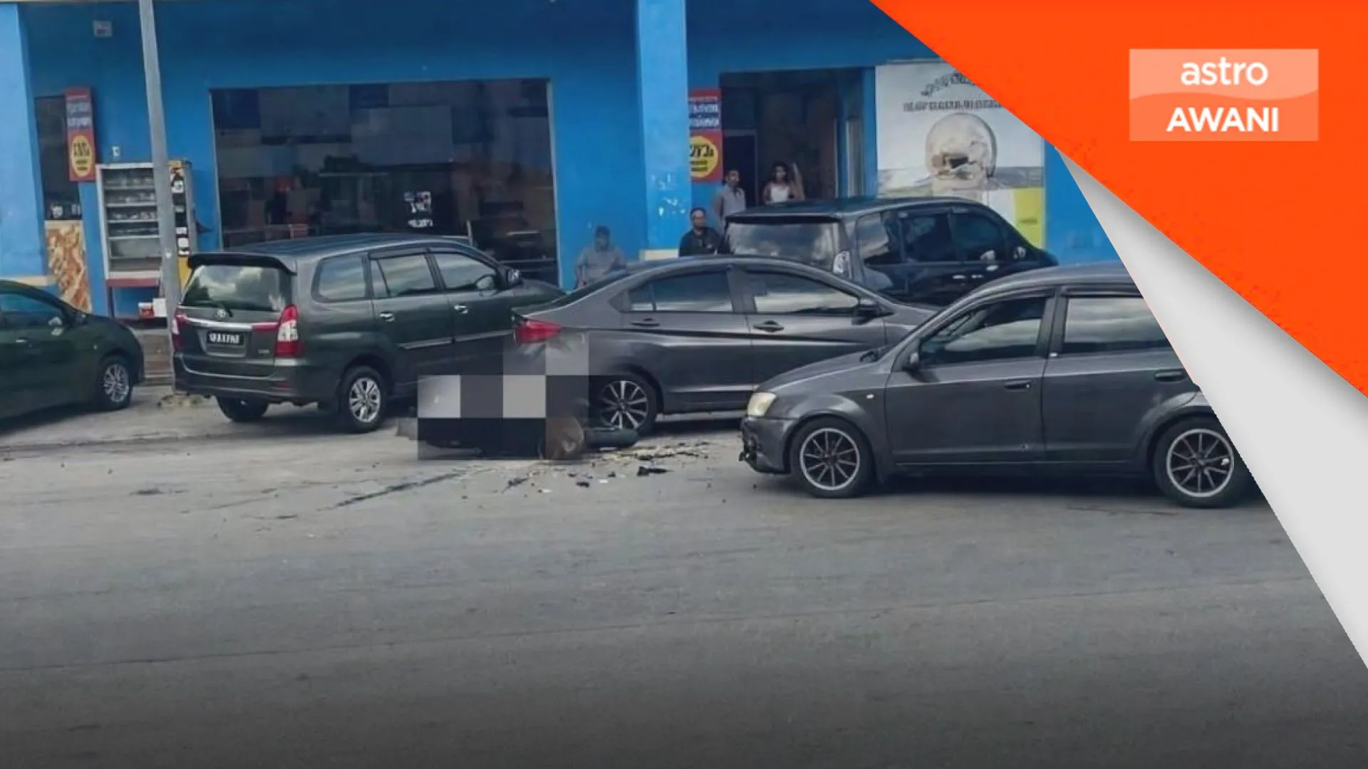 Tiga ditahan susulan lelaki dirempuh hingga patah kaki