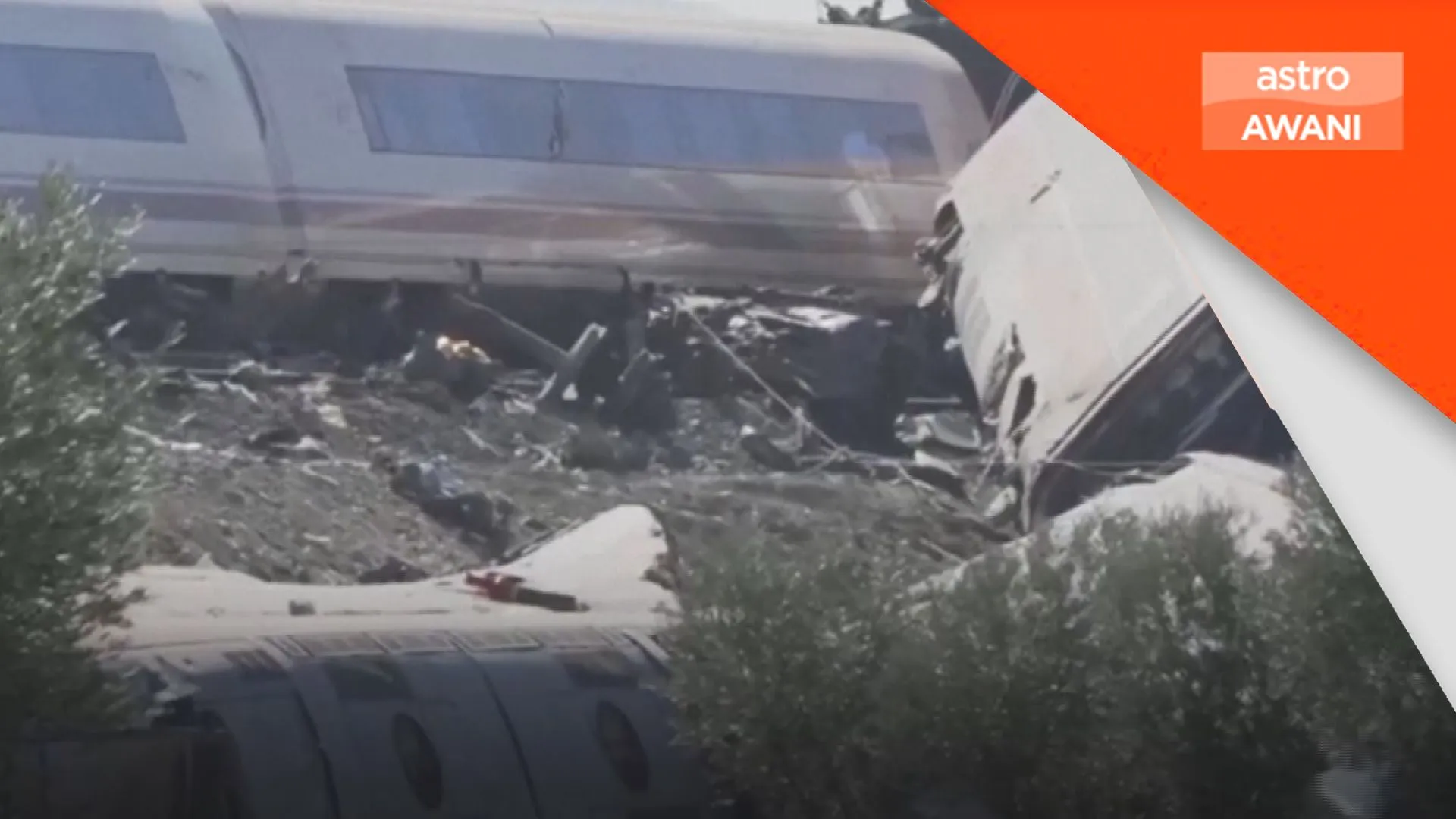 "Mayat diletakkan di sebelah kami," mangsa kongsi detik tragis nahas kereta api Sepanyol
